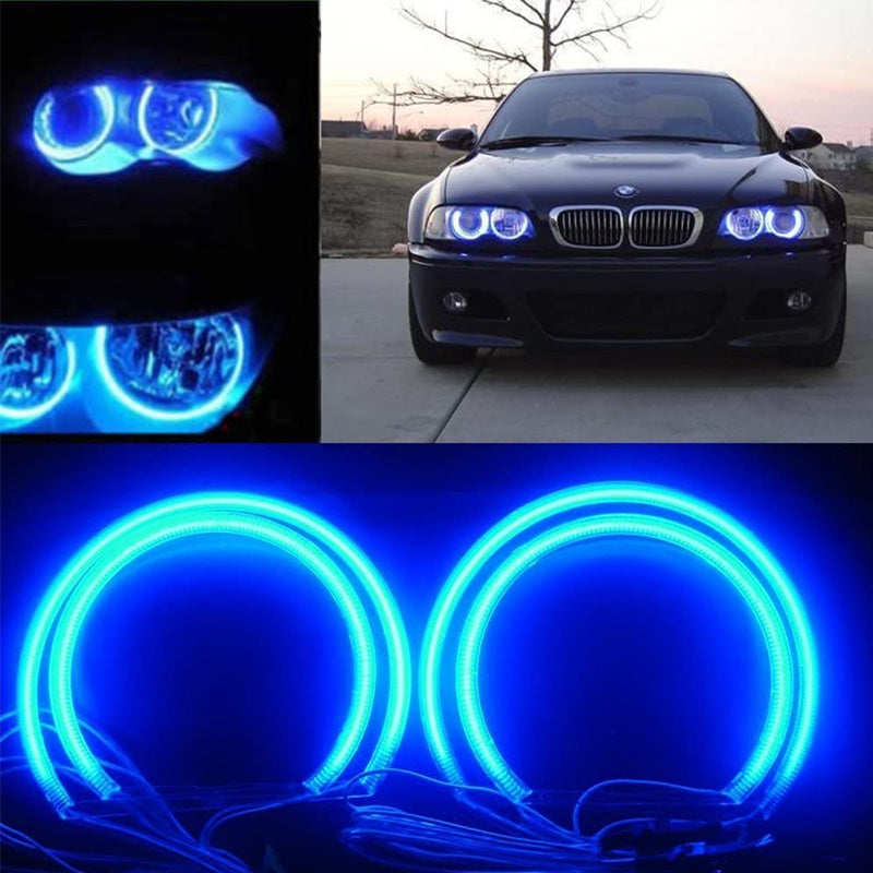 CCFL Neon Super Bright Red Color Angel Eyes Halo Rings Light Lamp CCFL For BMW E46 3-Serie Headlights, DRL Running Lighting, Fog Lighting. - AKiHalo.com