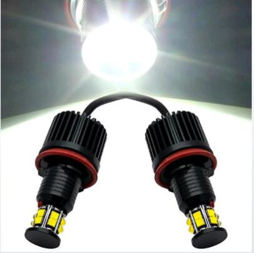 LED Marker Angel Eyes H8 120W Halo Ring Error Free for B-M-W E92 E93 E70 E71 F01 F02 F03 F04 E83 E70 E71 E89 3 5 7 Series X5 X6 Z4 Headlights - AKiHalo.com