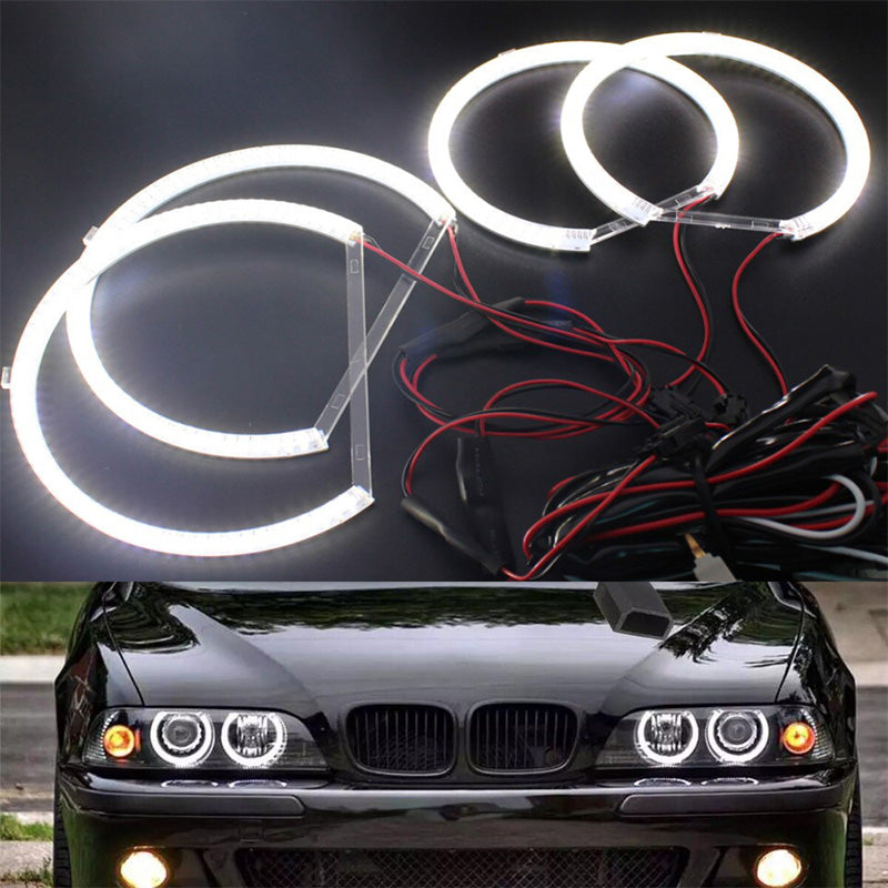 AkiHalo 4pcs Xenon White CCFL Angel Eyes Halo Rings Lights for BMW E53 X5 1999-2023 Headlights - AKiHalo.com