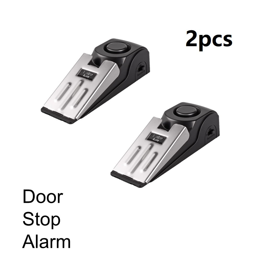 Door Stop Alarm Home Travel Wireless Security Alert Portable Kit for Hotel Home - AKiHalo.com