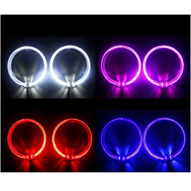 LED Light Guide Angel Eyes Halo Ring for DRL Car, Truck, Motorcycle Headlight and Fog light Retrofit - AKiHalo.com