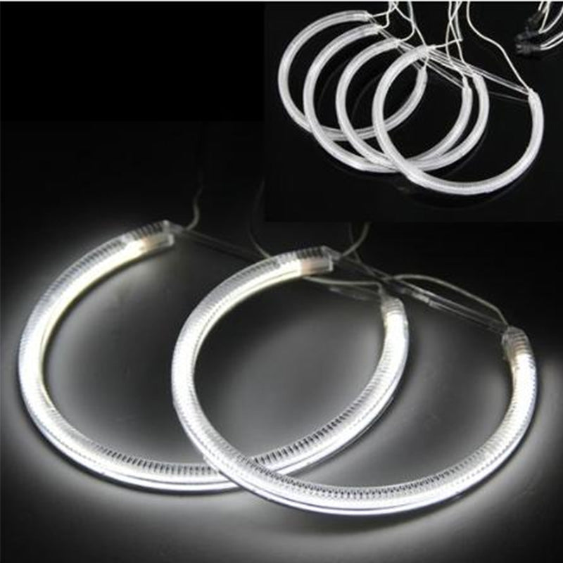AkiHalo 4x131.5mm 6000K Super Bright White Angel Eyes Halo Rings Light Lamp CCFL Neon for BMW E36 E38 E39 E46 Series Headlights, DRL Running Lighting, Fog Lights. - AKiHalo.com