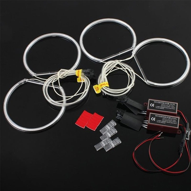 CCFL Neon Super Bright Red Color Angel Eyes Halo Rings Light Lamp CCFL For BMW E46 3-Serie Headlights, DRL Running Lighting, Fog Lighting. - AKiHalo.com