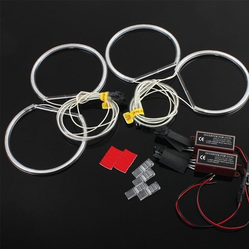 CCFL Neon Super Bright Red Color Angel Eyes Halo Rings Light Lamp CCFL For BMW E46 3-Serie Headlights, DRL Running Lighting, Fog Lighting. - AKiHalo.com