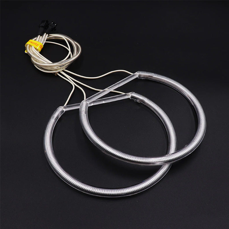 CCFL Neon Super Bright Yellow Color Angel Eyes Halo Rings Light Lamp CCFL For BMW E46 3-Serie Headlights, DRL Running Lighting, Fog Lighting. - AKiHalo.com