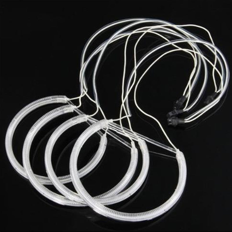 AkiHalo 4x131.5mm CCFL Neon Super Bright Yellow Color Angel Eyes Halo Rings Light Lamp CCFL For BMW E36 E38 E39 E46 Series Headlights, DRL Running Lighting, Fog Lights. - AKiHalo.com