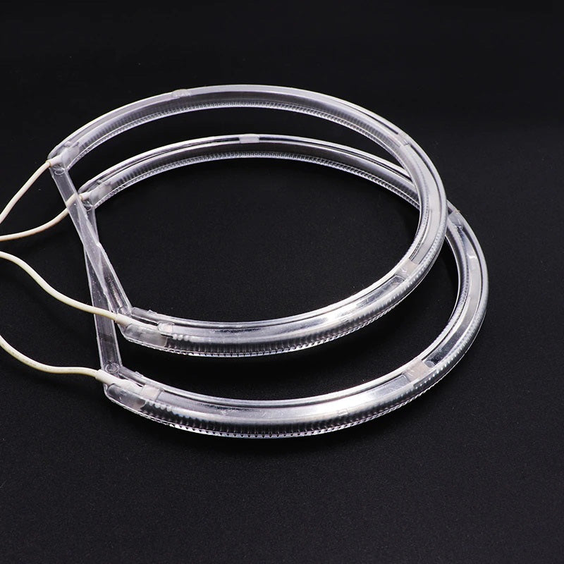 AkiHalo White CCFL Halo Rings Angel Eyes For BMW E90 E91 Halogen Lamp DRL Demon Corona, BMW Headlight, Fog Lighting. - AKiHalo.com