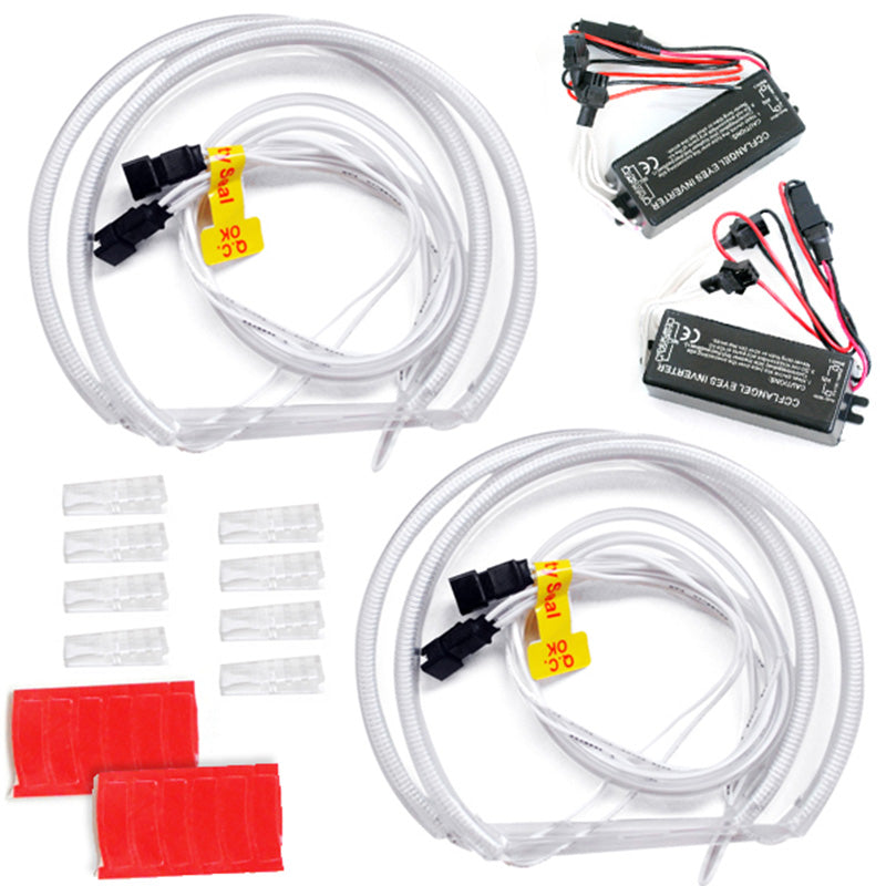 CCFL Neon Super Bright Red Color Angel Eyes Halo Rings Light Lamp CCFL For BMW E46 3-Serie Headlights, DRL Running Lighting, Fog Lighting. - AKiHalo.com