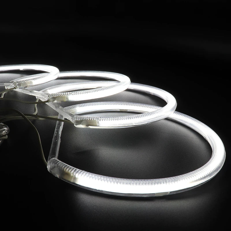 Akihalo 6000K Super Bright White Angel Eye Halo Ring Light Lamp CCFL For BMW E46 3-Serie - AKiHalo.com