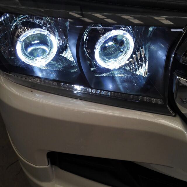 LED Light Guide Angel Eyes Halo Ring for DRL Car, Truck, Motorcycle Headlight and Fog light Retrofit - AKiHalo.com