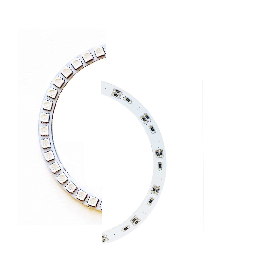 RGB 6pcs Halo Rings Kit for CHRYSLER 300C SRT 2004-2010 Headlight Kits Demon Light with Fog Light - AKiHalo.com