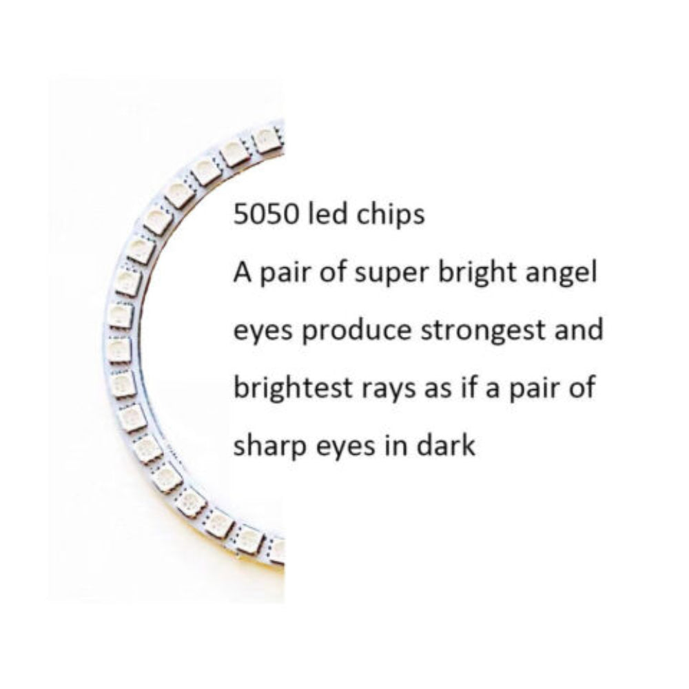 RGB 6 Halo Rings Kit For for RGB 6 Halo Rings Kit For for 2005-2010 Chrysler 300 RGB LED HALO & FOG LIGHT KIT RGB LED HALO & FOG LIGHT KIT - AKiHalo.com